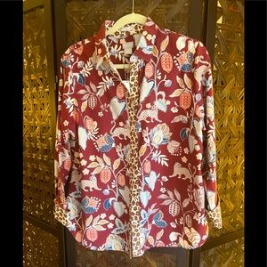 Chicos no- iron stretch Sarasa Plains shirt.